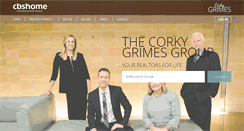 Desktop Screenshot of corkygrimes.cbshome.com