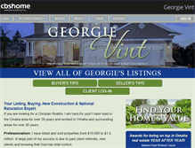 Tablet Screenshot of georgievint.cbshome.com