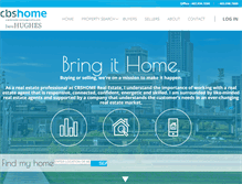 Tablet Screenshot of davehughes.cbshome.com
