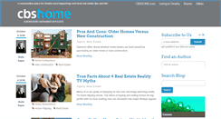 Desktop Screenshot of blog.cbshome.com