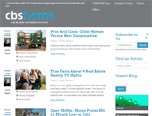 Tablet Screenshot of blog.cbshome.com